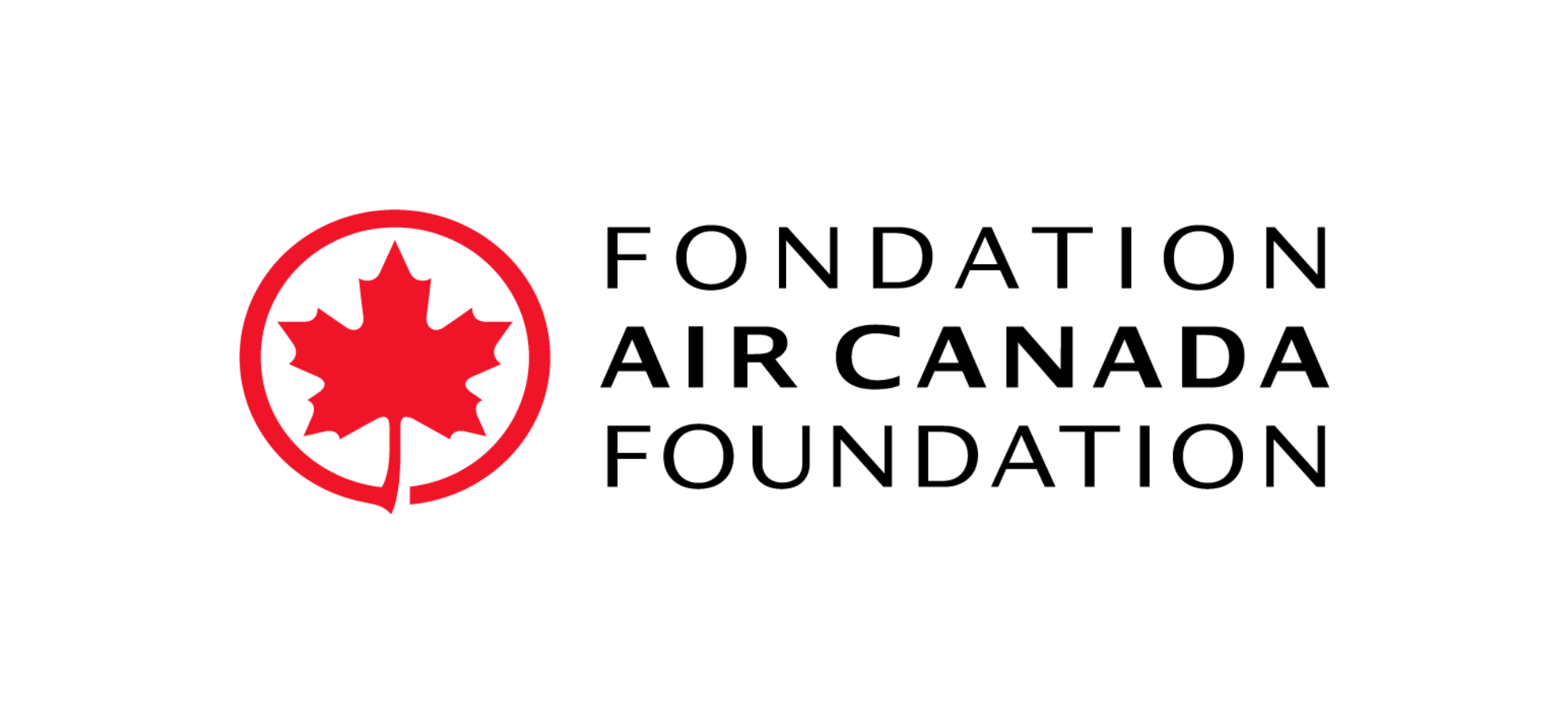Fondation Air Canada Logo