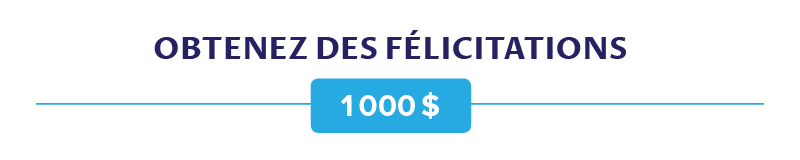 Tableau d'honneur 1000$
